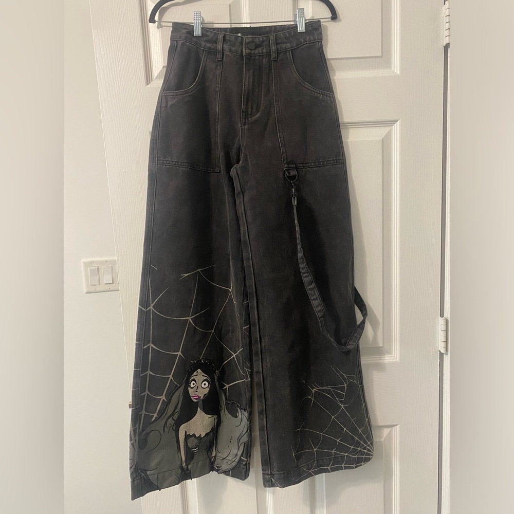 NWOT Dolls Kill x Corpse Bride Grave Misunderstanding Twill Pants